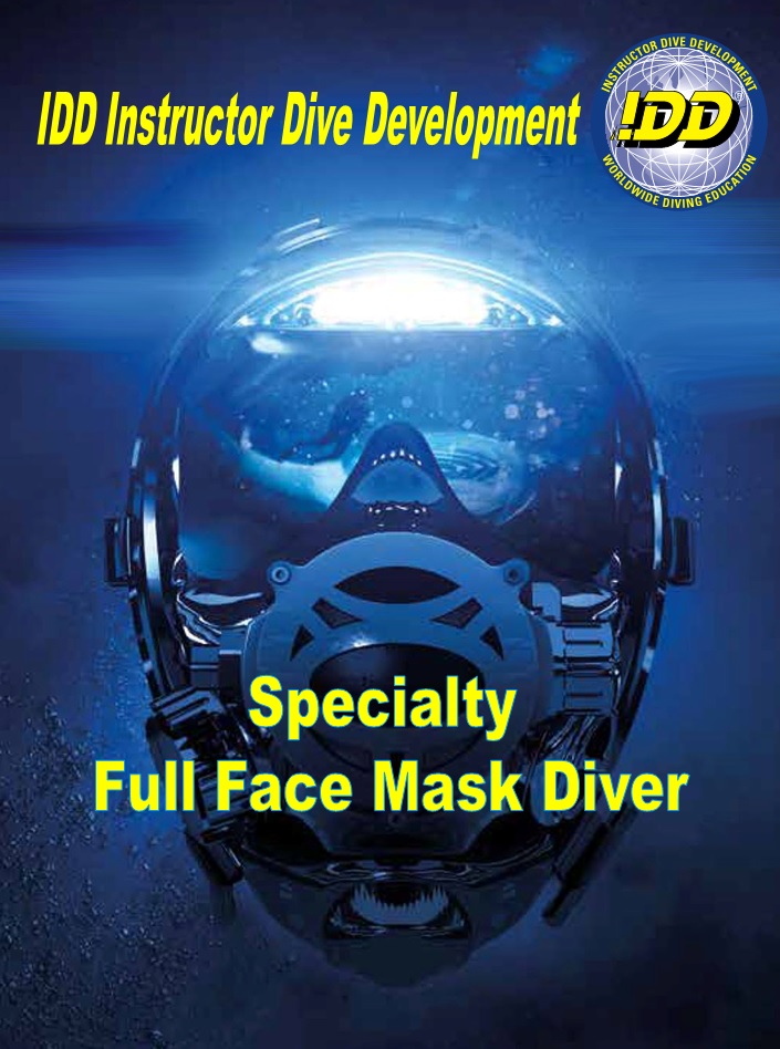 FULL FACE MASK SPECIALTY Waterman Dive Center Tilburg Basis nivo 2