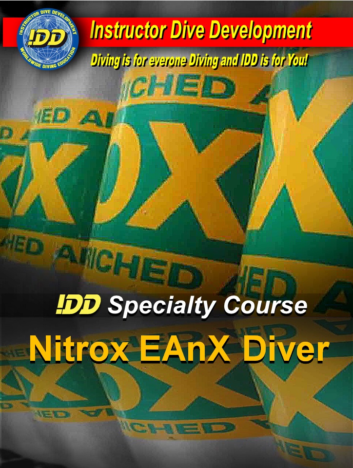 IDD IADS Nitrox EAnX Diver Waterman Dive Center Tilburg