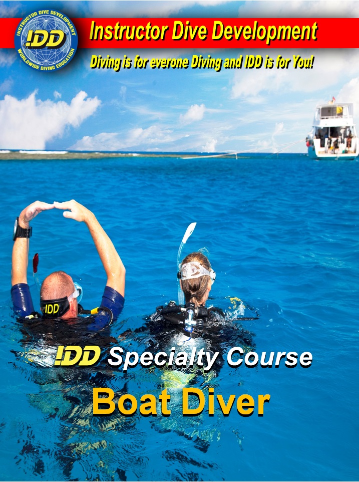 IDD IADS UW Boat Diver Waterman Dive Center Tilburg