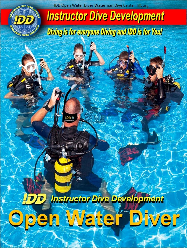 IDD Open Water Diver Waterman Dive Center Tilburg