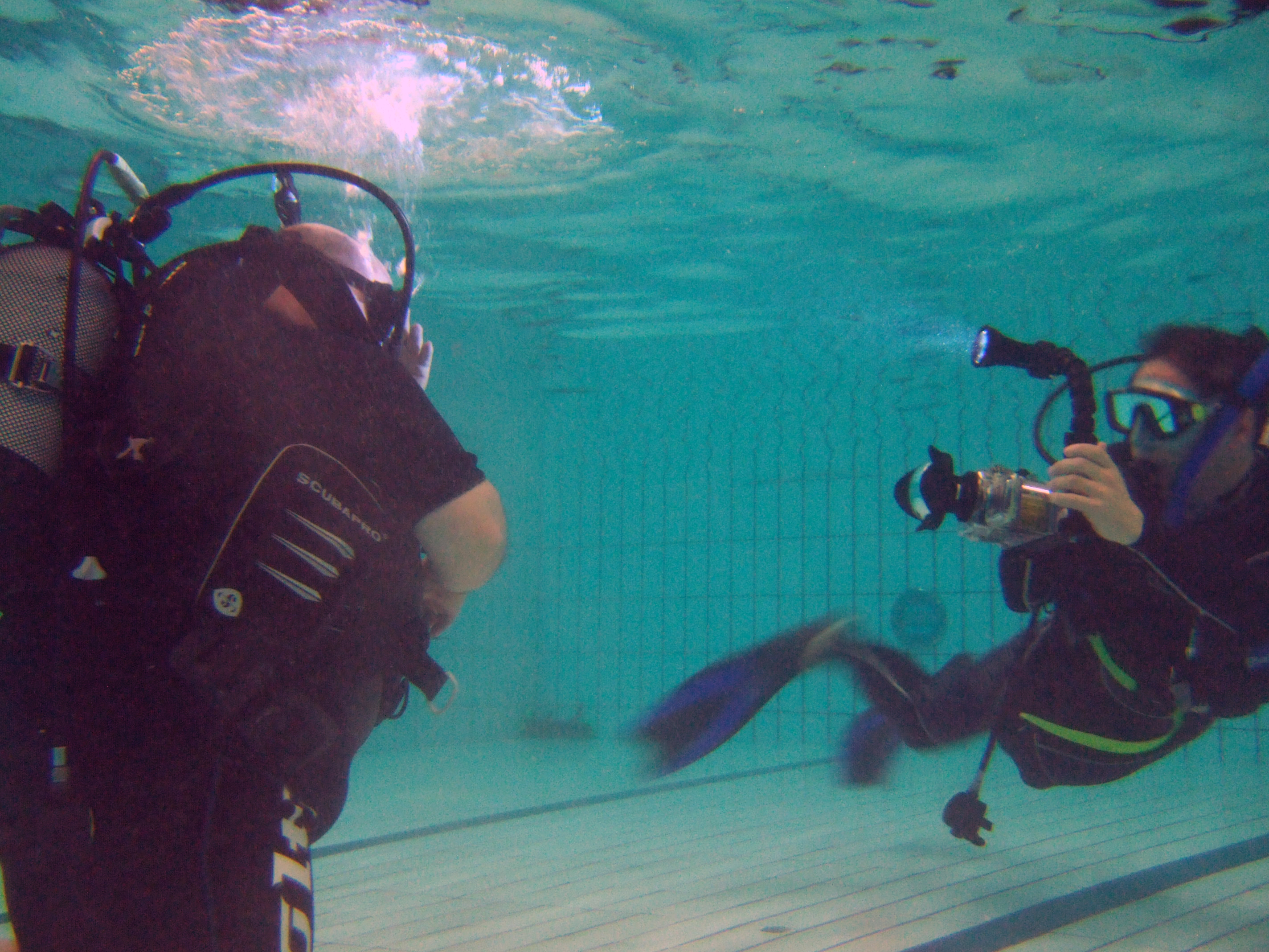 Leonard Retel Helmrich en Henk v Wanrooy Waterman Dive Center Tilburg