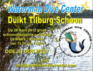 Waterman Dive Center Tillburg Jaarlijks Schoonmaken de Baars