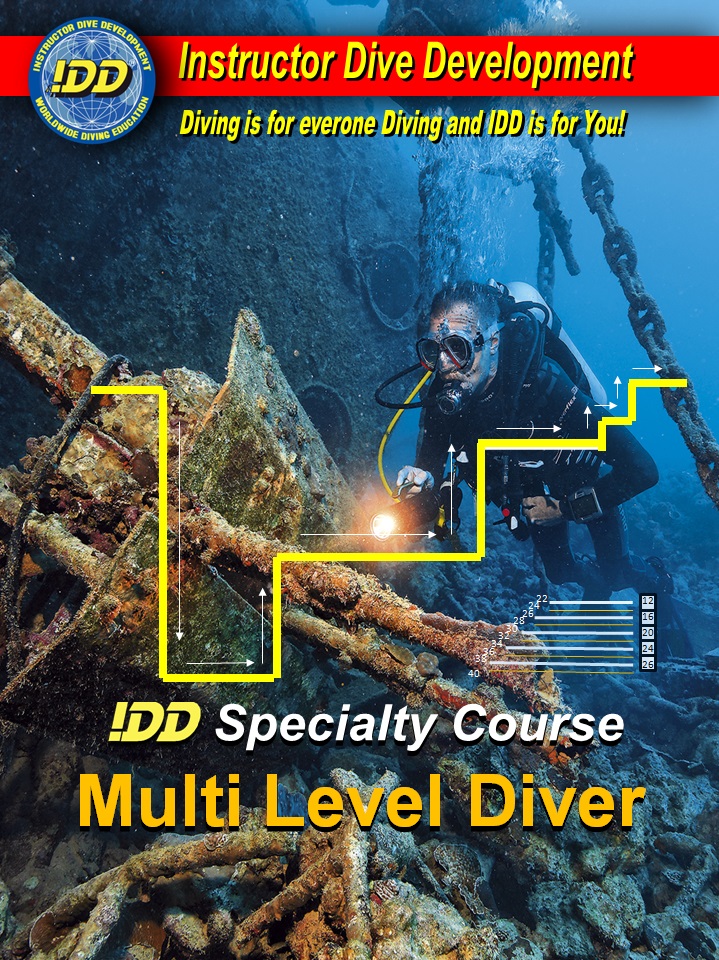 IDD IADS Multi Level Diver Waterman Dive Center Tilburg