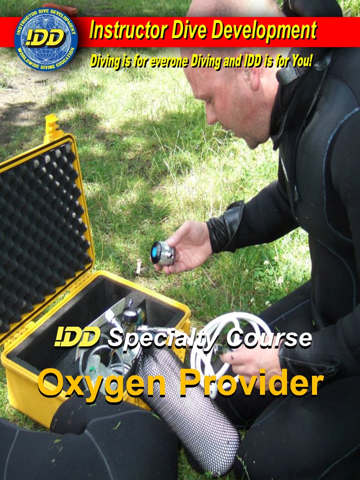 IDD IADS Oxigen Provider Waterman Dive Center Tilburg