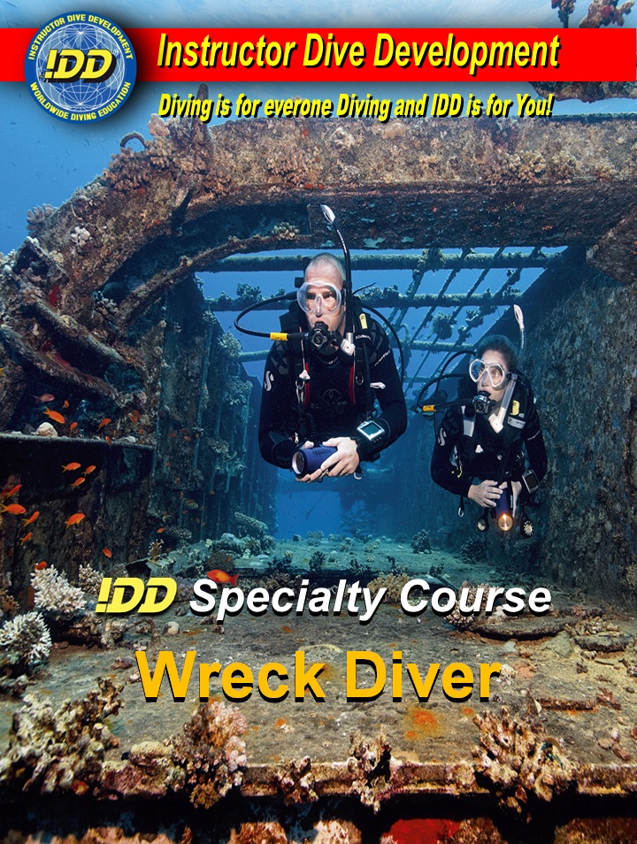 IDD IADS Wreck Diver Waterman Dive Center Tilburg